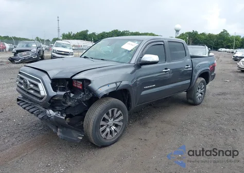 2021 Toyota Tacoma Limited z USA, uszkodzony, nr VIN 3TMGZ5AN3MM432645